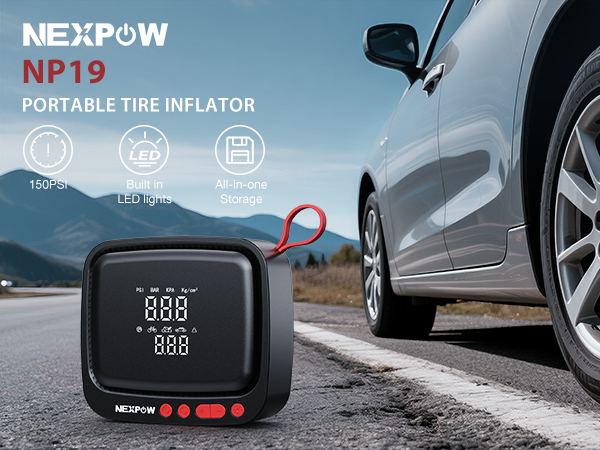 Tire Inflator Portable Air Compressor