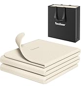 Readaeer Foldable Yoga Mat for Travel Folding Yoga Mat 6mm Thick with Carrying Bag, Non-Slip TPE ...