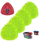 Spin Mop Replace Head, Base, Mop Replacement Head for O Cedar EasyWring 1 Tank System 4 Microfibe...