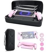 HolyFort 14 in 1 Accessories Set for PlayStation Portal Remote Player, Hard Carrying Case for PS ...