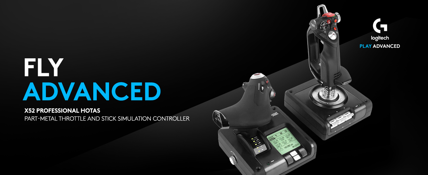 Logitech X52 Pro Flight Controller
