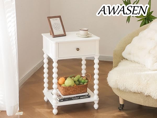 Side Table with Drawer