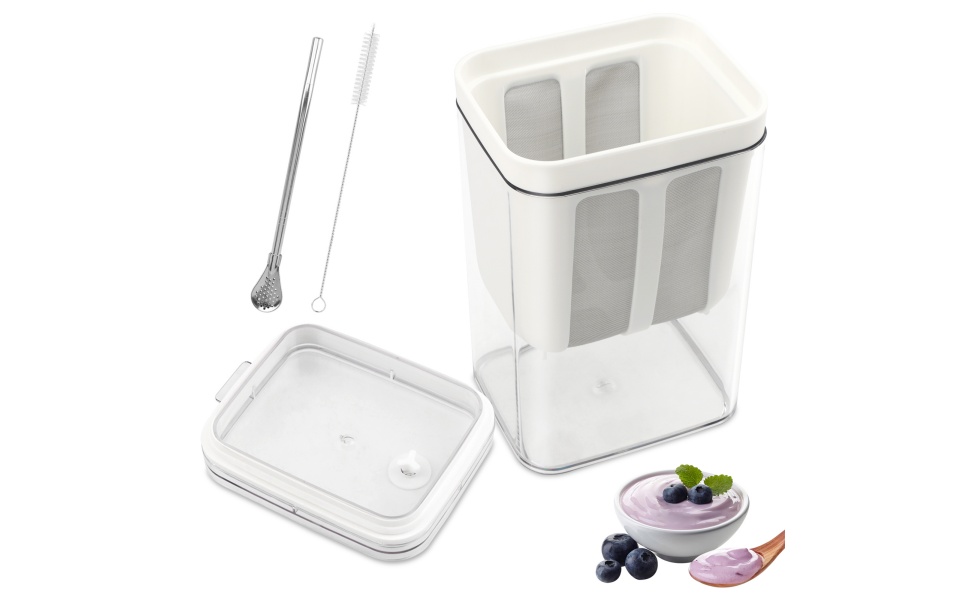 Greek Yogurt Strainer with Lid