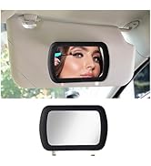 Car Vanity Mirror for Sun Visor,HD Car Rear View Cosmetic Sun Visor Mirror Easy to Make Up in The...
