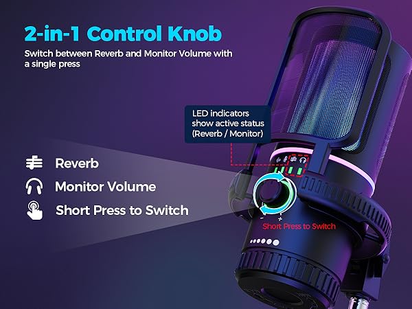 2-in-1 Control Knob