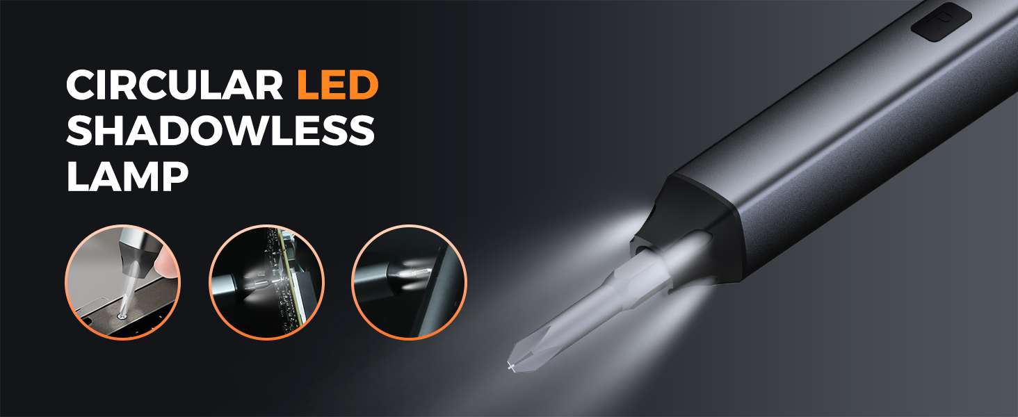 LED Mini Electric Screwdriver