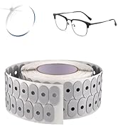 Hasefam 1000Pcs Optical Lens Blocking Pads Eyeglasses Edging Anti Slip Glasses Double-Sided Adhes...