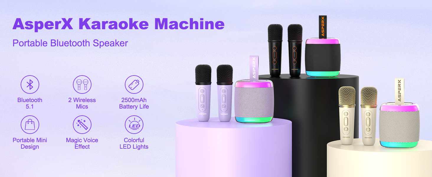 mini karaoke machine