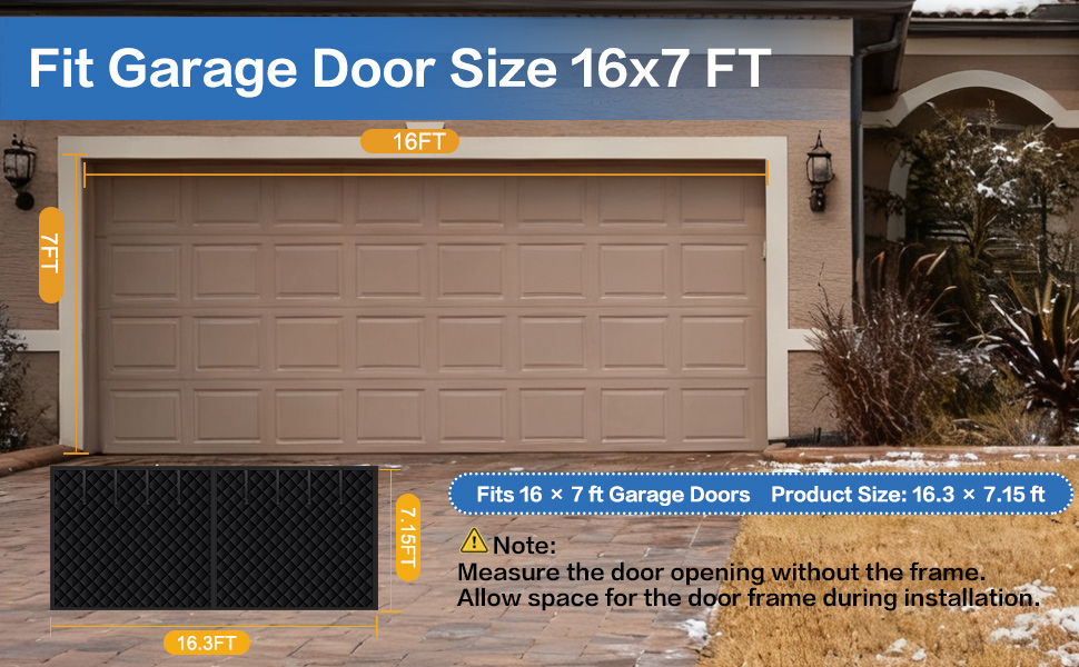 Magnetic Garage Screen Door