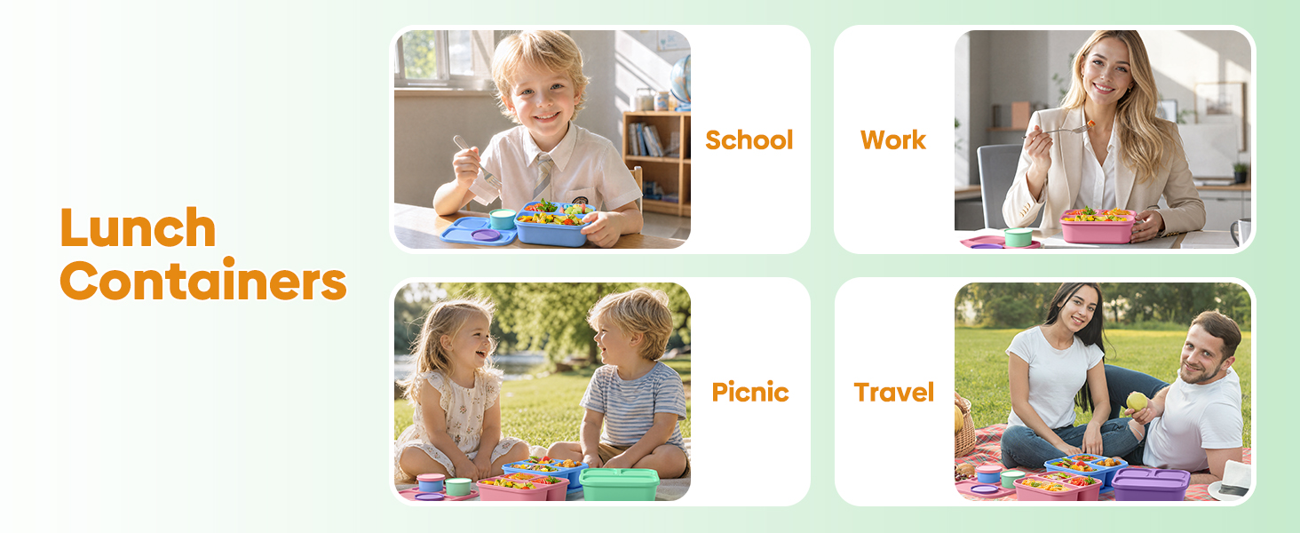 snack containers with lids