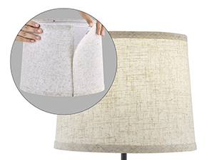 black floor lamp