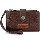 X Wrangler Wallets for Women Small Wristlet Wallet, Bifold Credit Card Holder Wallets with Rfid P...