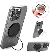 AUROX for Magsafe Base Phone Grip, Magnetic Base R Stand Compatible with PopSocket, Magnetic Desk...