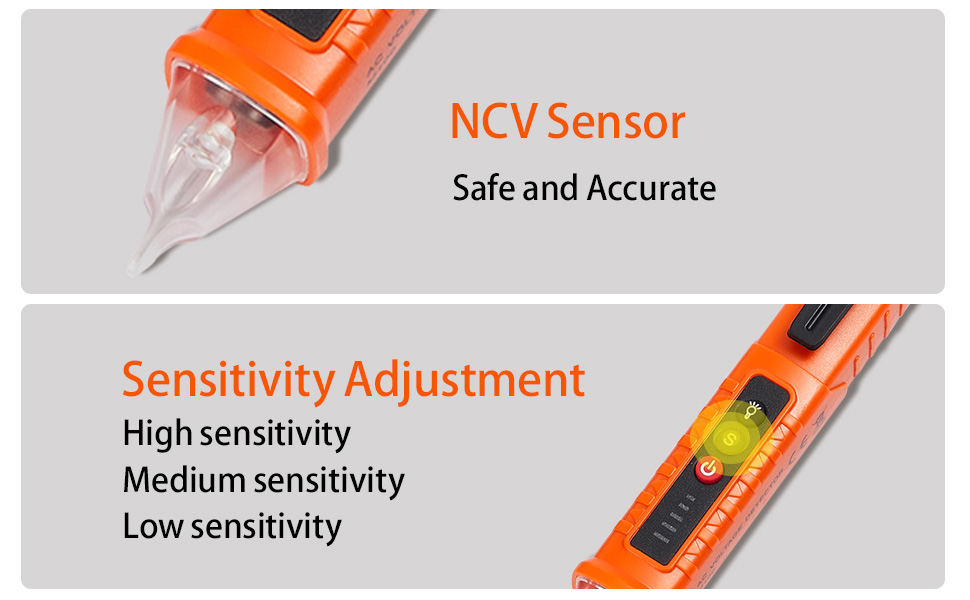 2 Pack Non-Contact Voltage Detector