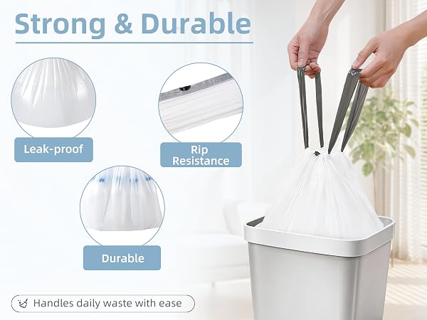 bathroom trash can liners