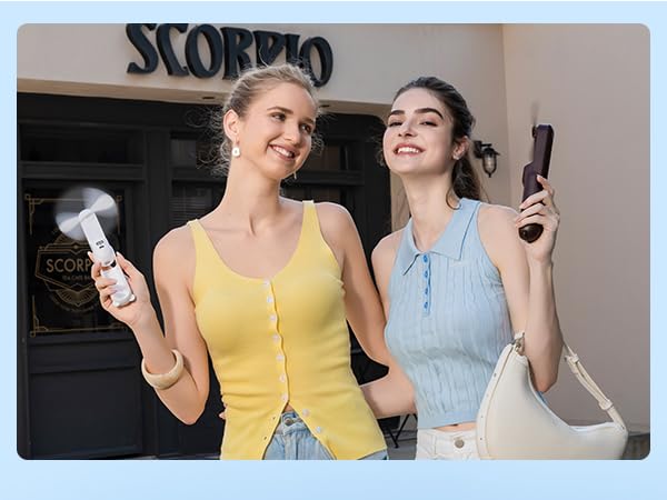 portable fan rechargeable