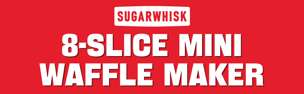 8-Slice Mini Waffle Maker