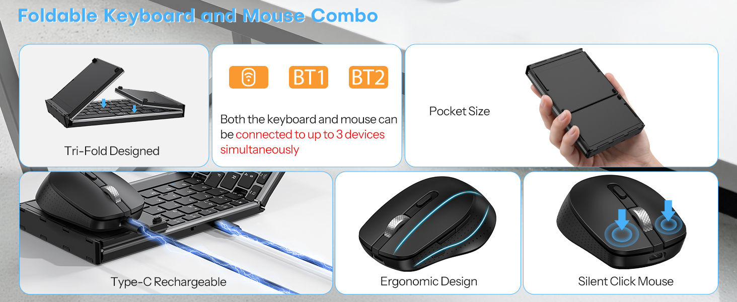 portable keyboard and mouse