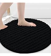 Arotive Round Bathroom Rugs 24x24, Extra Soft Thick Absorbent Shaggy Chenille Bath Rugs, Non-Slip...