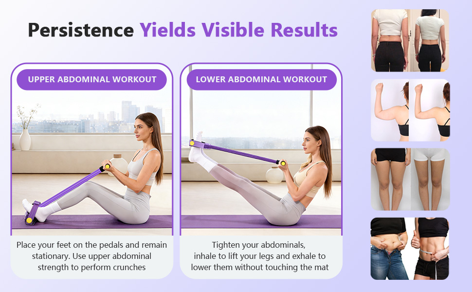 Riawit Upgraded Pedal Resistance Band with Handle