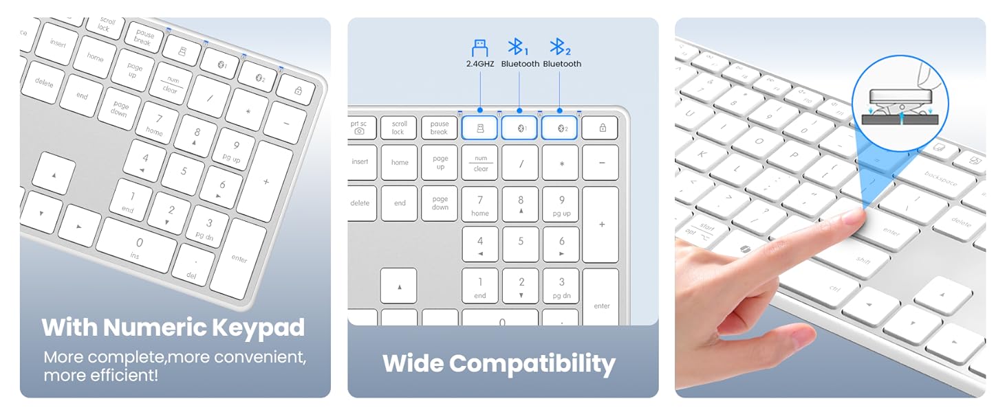 Full-size Bluetooth Keyboard