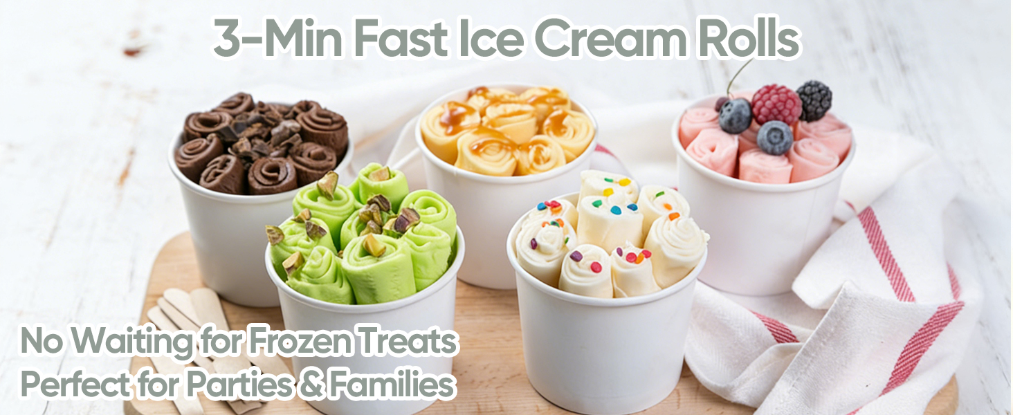 LM ice cream roll maker