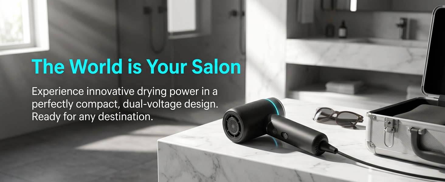 Foldable Travel Hair Dryer