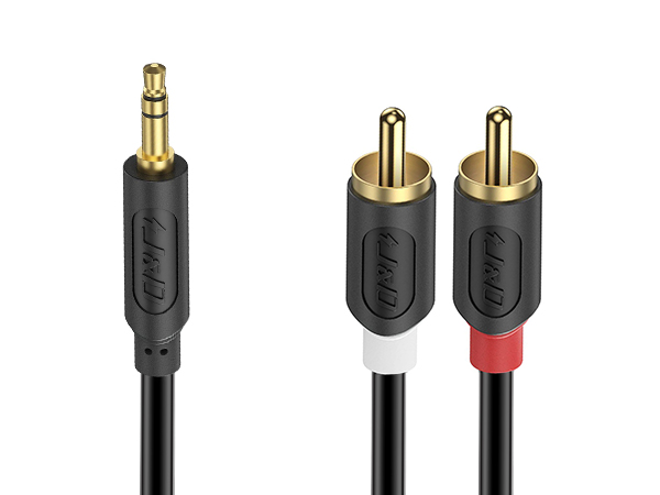 Int Molded 1/8-RCA Cable