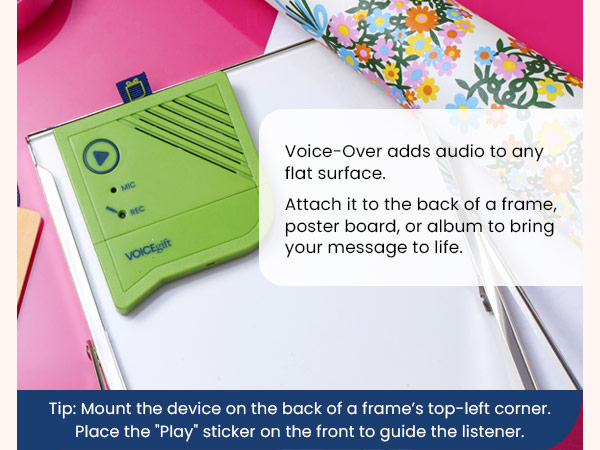 playback device recorder for photo album