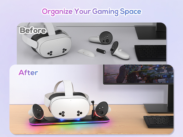 charging dock for meta quest 3s