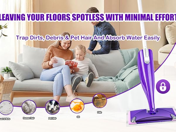 LEAVING YOER FLOORS SPOTLESS WITH MINIMAL EFFORT