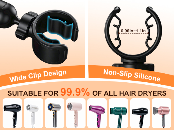 Hands Free Hair Dryer Holder