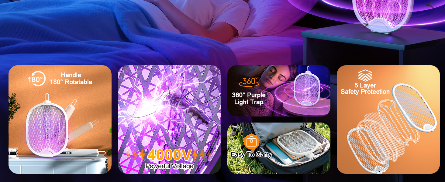 raqueta electrica mosquitos