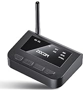 ZIOCOM Bluetooth Transmitter for TV, Bluetooth 5.0 Audio Transmitter, 30M Long Range, aptX Low La...