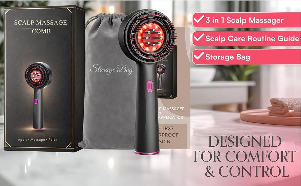 Scalp Massager Comb 4