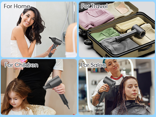 Plasma Hair Dryer Applicable To Different Scenarios 110000 RPM Hair Dryer Fast Drying Blow Dryer
