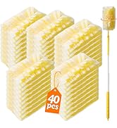 Senowi 40 Count 360° Heavy Duty Duster Refills Compatible with Swiffer,Large Size-Extra Thick Dis...