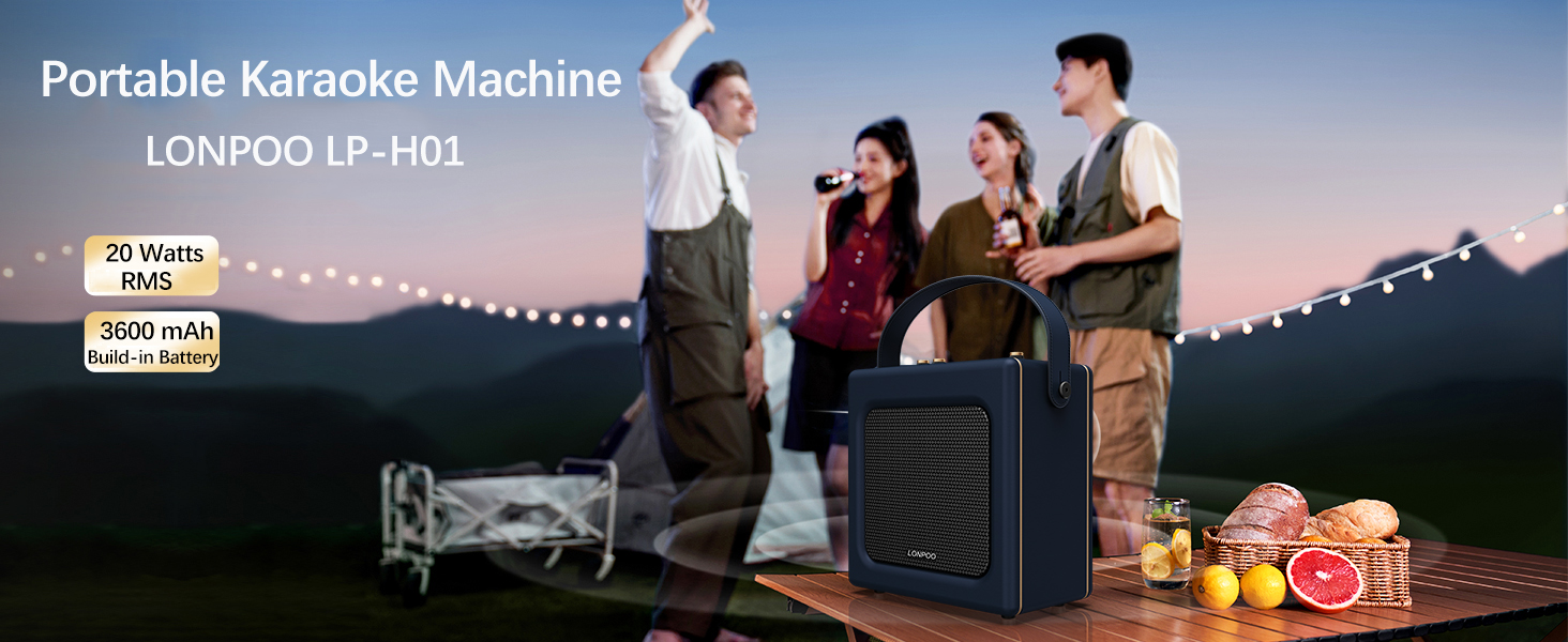 portable karaoke machine