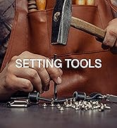 CRAFTMEMORE 1 Inch Grommet Tool Kit Eyelet Setting Tool Grommet Setter Hole Punch Cutter &amp; Pack o...