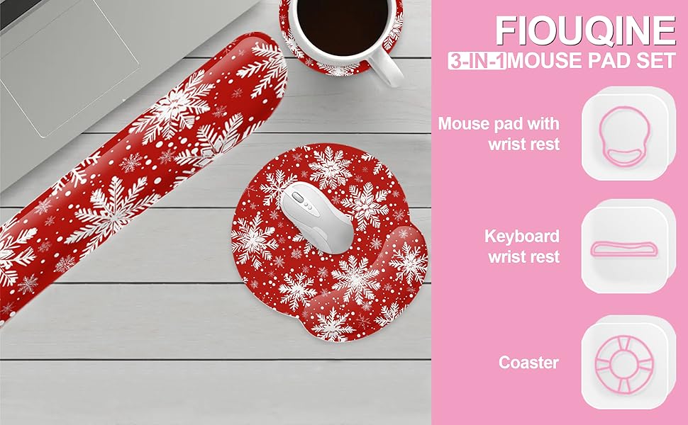 Mouse Pad with Wrist Support