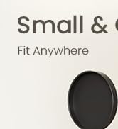 Cesun 1.2 Gallons Small Black Trash Can, Bathroom Garbage Can with Lid and Foot Pedal, Mini Round