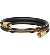 Giraffe Tools Leader Hose 6ft x 5/8", Short Water Hose for Hose Reel Connecting, Lightweight, Fle...