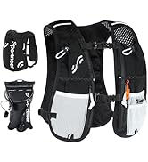 Sportneer Hydration Backpack: Lightweight Water Pack with 1.5L Bladder, Hydro Water Daypack for R...