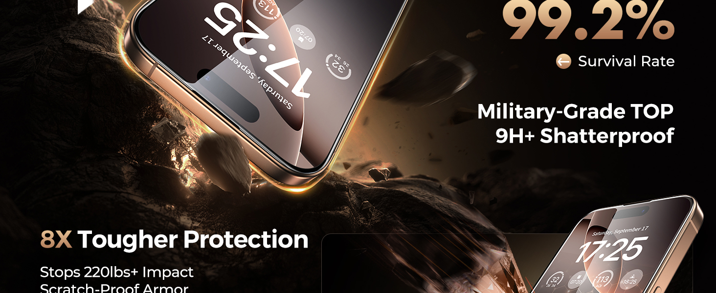 iPhone 16 Pro Max Screen Protector easy intallation