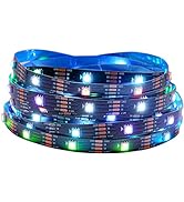 WS2815 Individually Addressable RGB LED Strip (Upgraded WS2812B) 16.4ft 150Pixels Smart Flexible ...