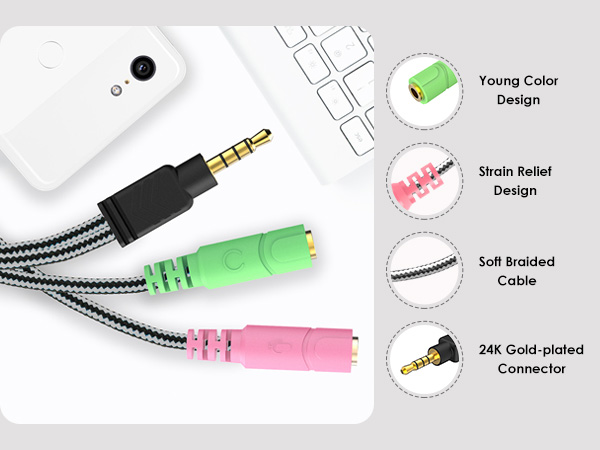 MillSO headset to pc adapter