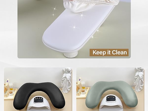 nail arm rest white 04