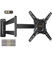 Perlegear Long Arm TV Wall Mount for 26-70 inch TVs up to 100 lbs, Corner TV Mount Bracket with 3...