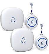 Caregiver Pager, Wireless Panic Buttons Elderly Monitoring Assistance Products for Seniors,Patien...