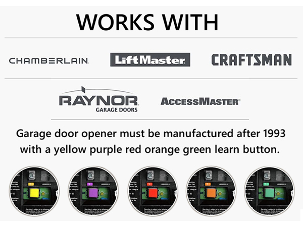 chamberlain garage door opener remote